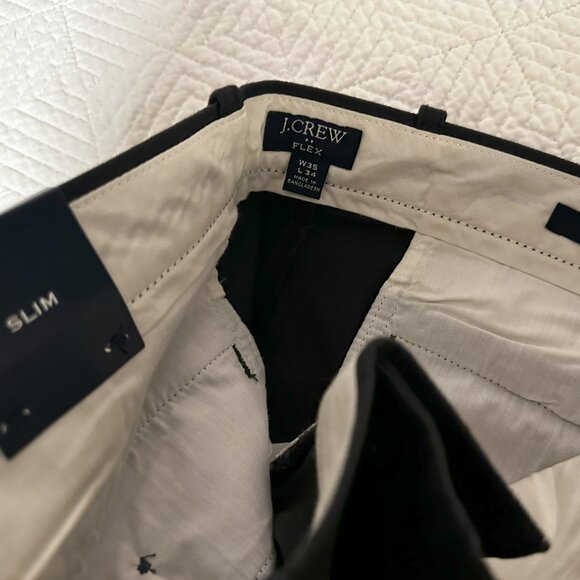 J. Crew Two Pairs - NWT Slim fit flex chino 35 x 34 - Picture 1 of 9